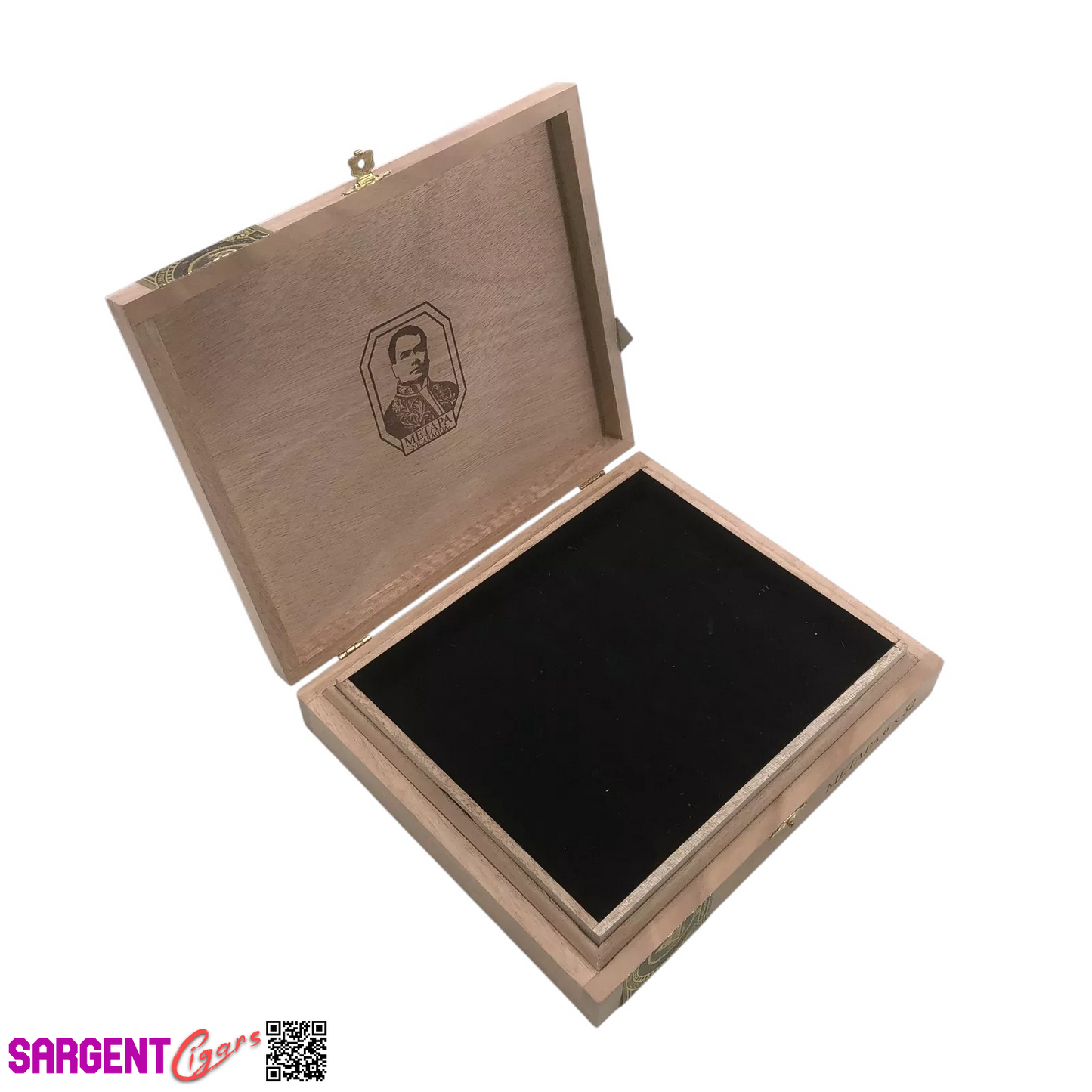 Foundation Metapa 52 Empty Wooden Cigar Box 9.25x8x1.75