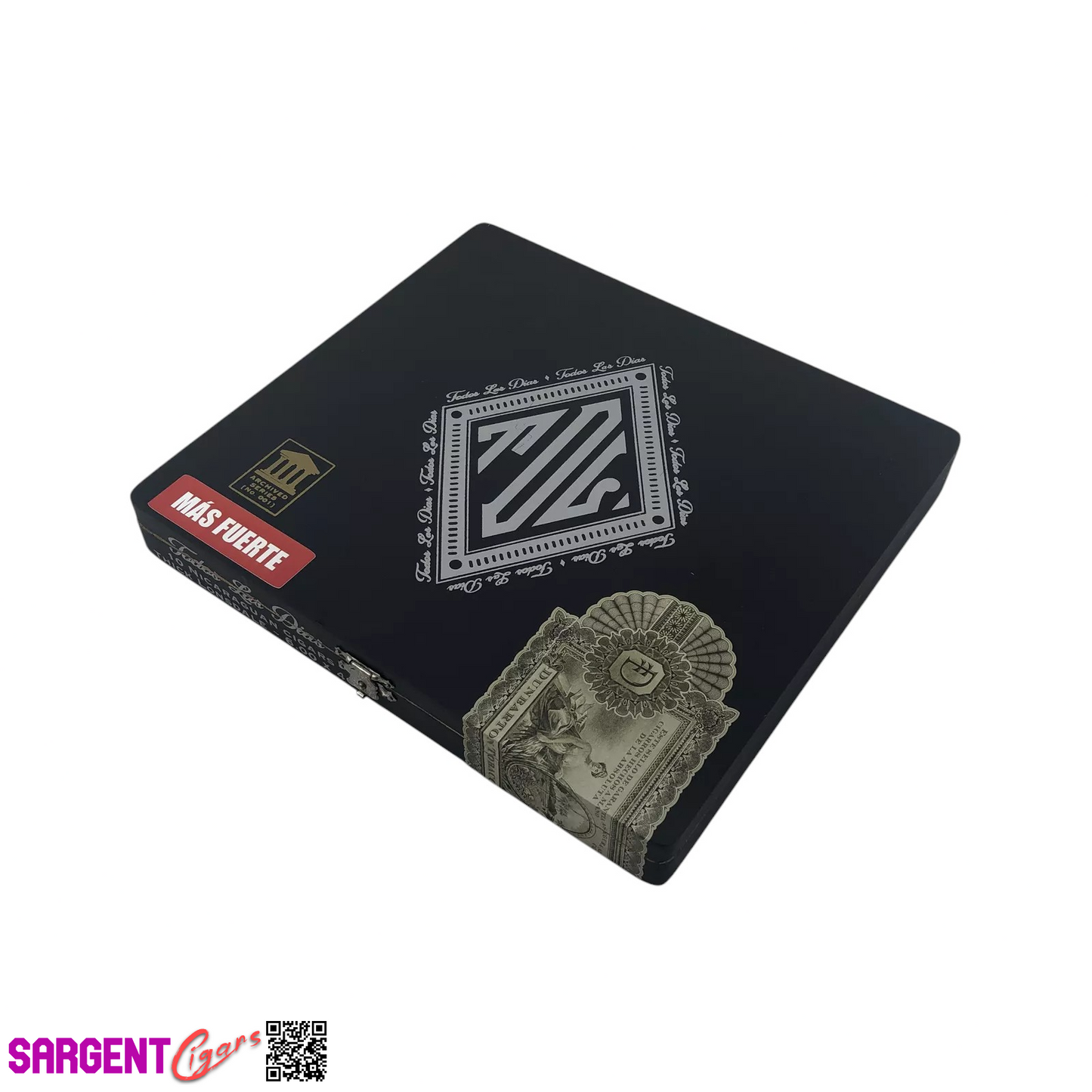 Dunbarton Todos Las Dias Lonsdale Empty Wooden Cigar Box 9x8x1