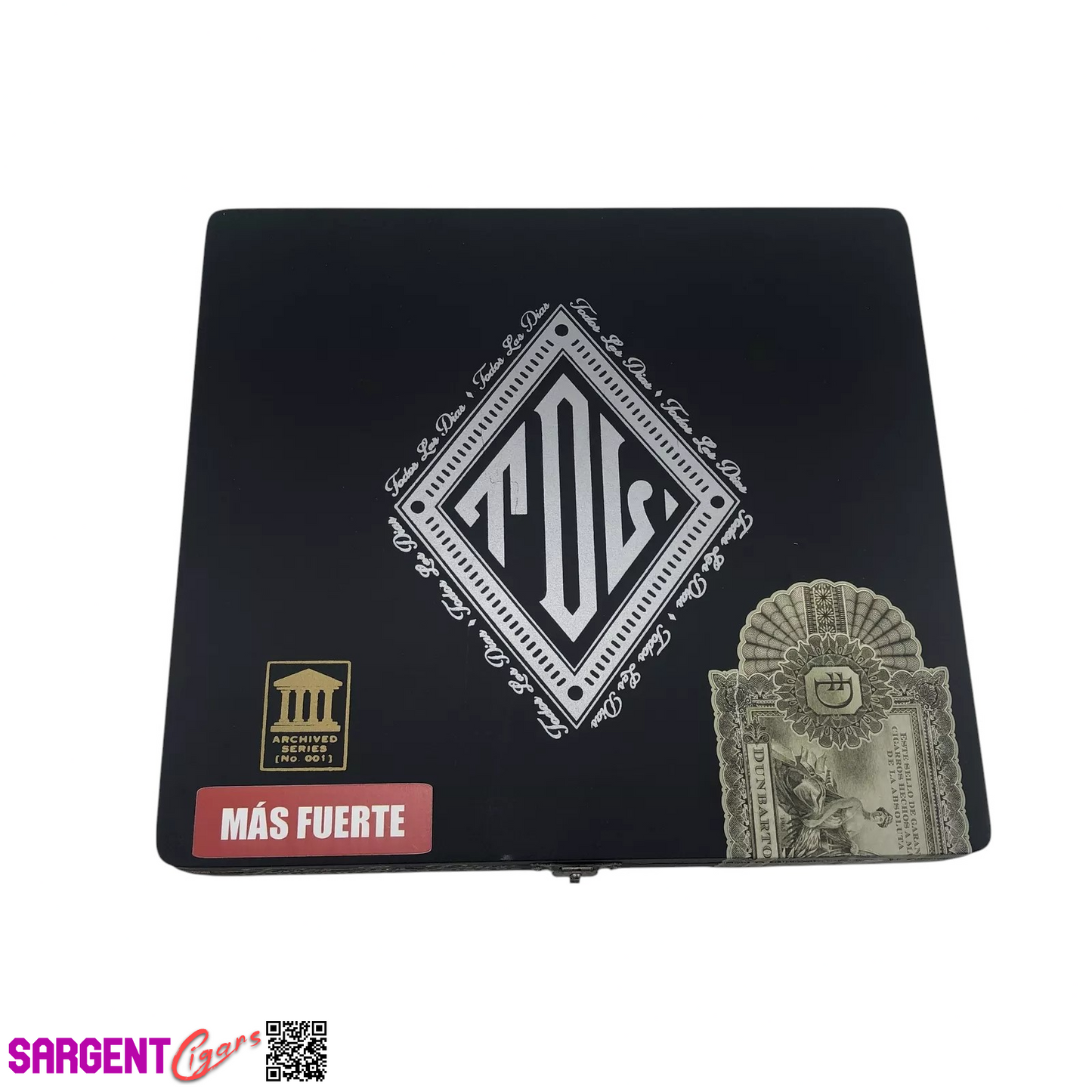 Dunbarton Todos Las Dias Lonsdale Empty Wooden Cigar Box 9x8x1