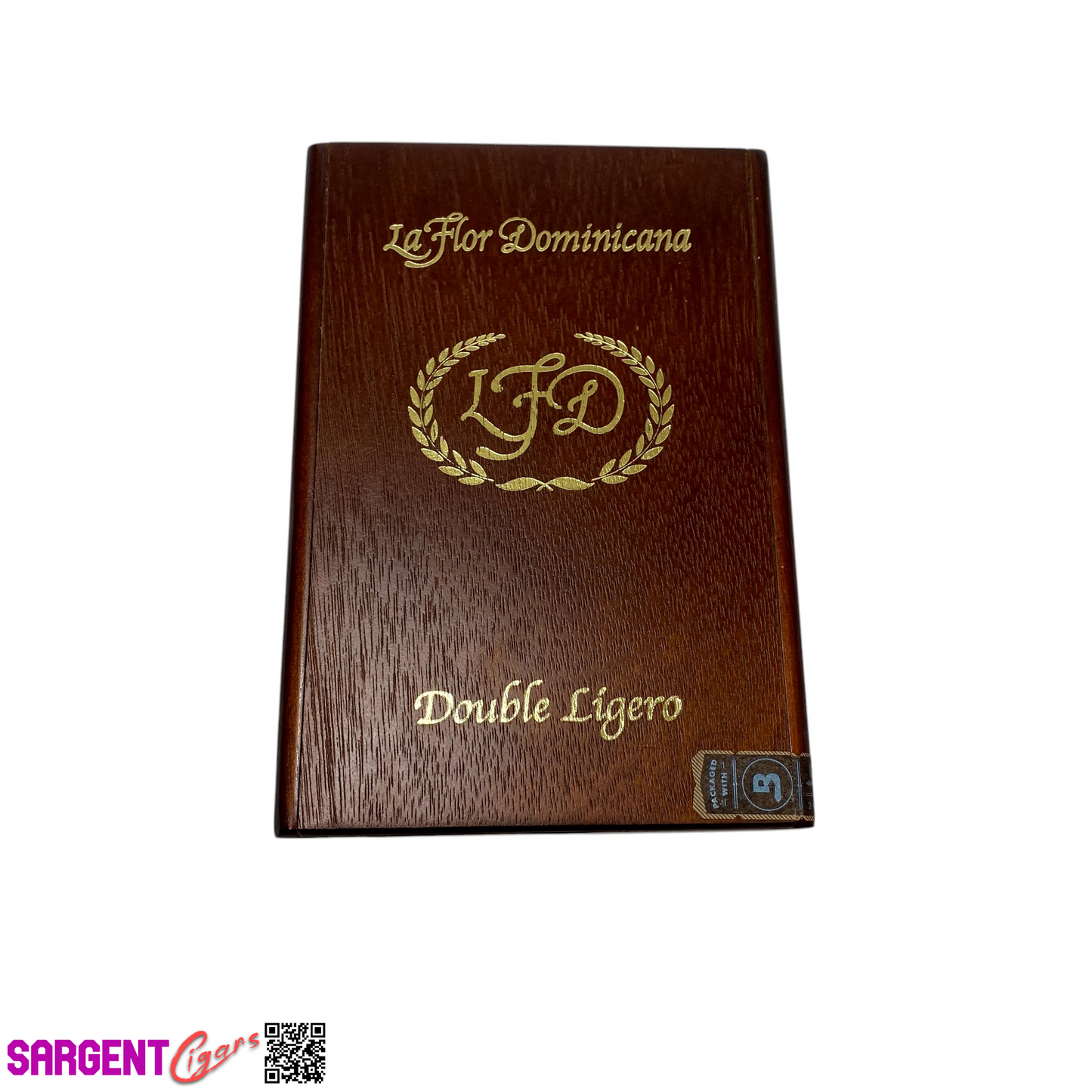 LFD Chisel Empty Wooden Cigar Box 4.75x7x3.5