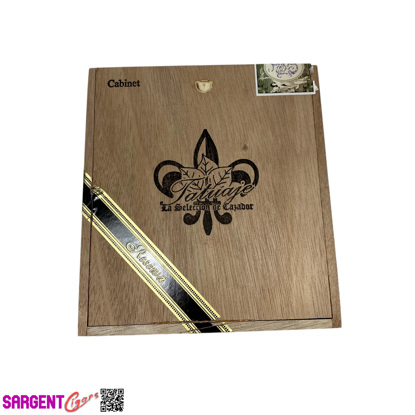 Tatuaje Broadleaf Cojonu 2012 Empty Wooden Cigar Box 6.25x7x2.5