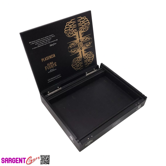 Plasencia Alma Fuerte Sixto Empty Wooden Cigar Box 10x8.25x1.5