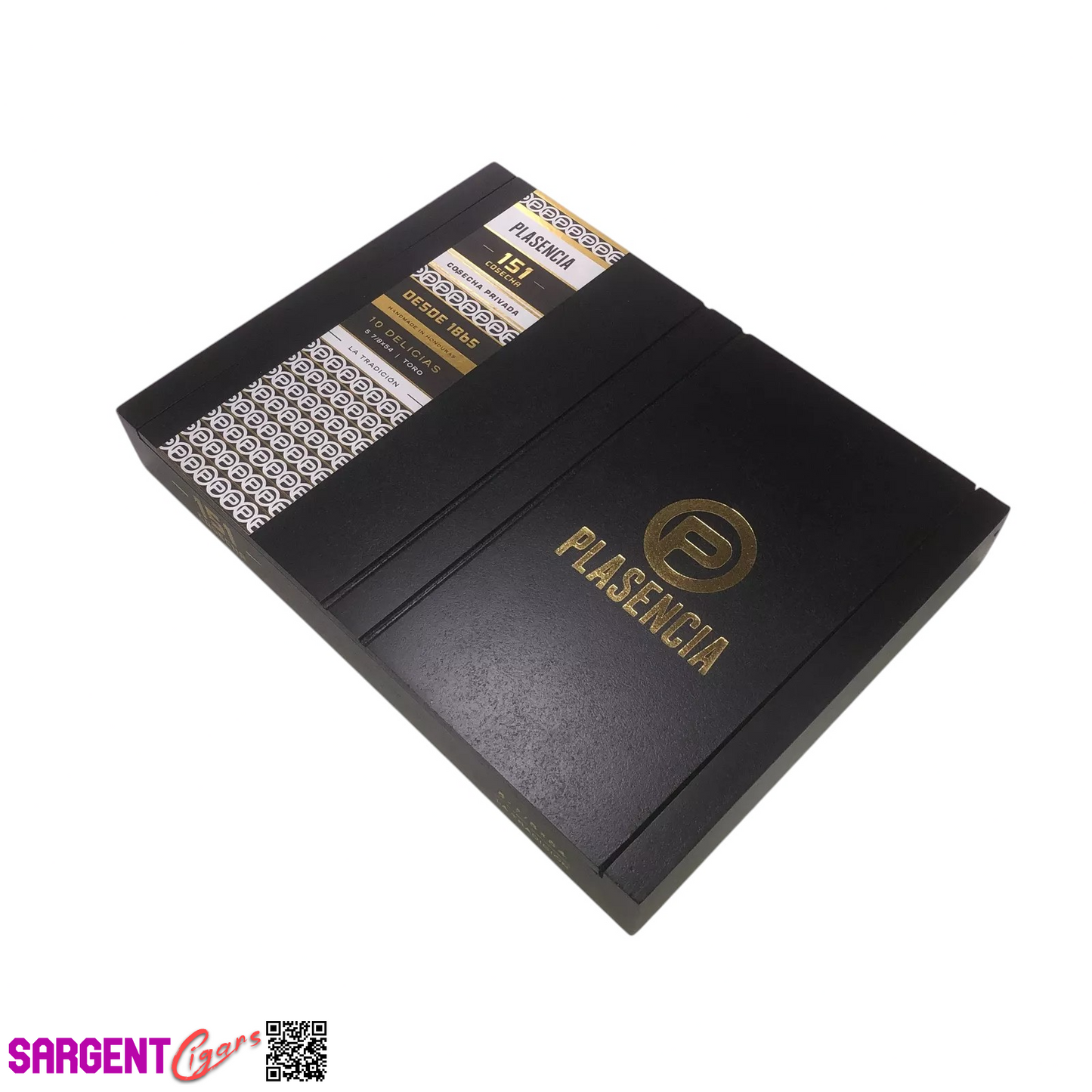 Plasencia 151 La Tradicion Empty Wooden Cigar Box 9.75x7.25x1.25