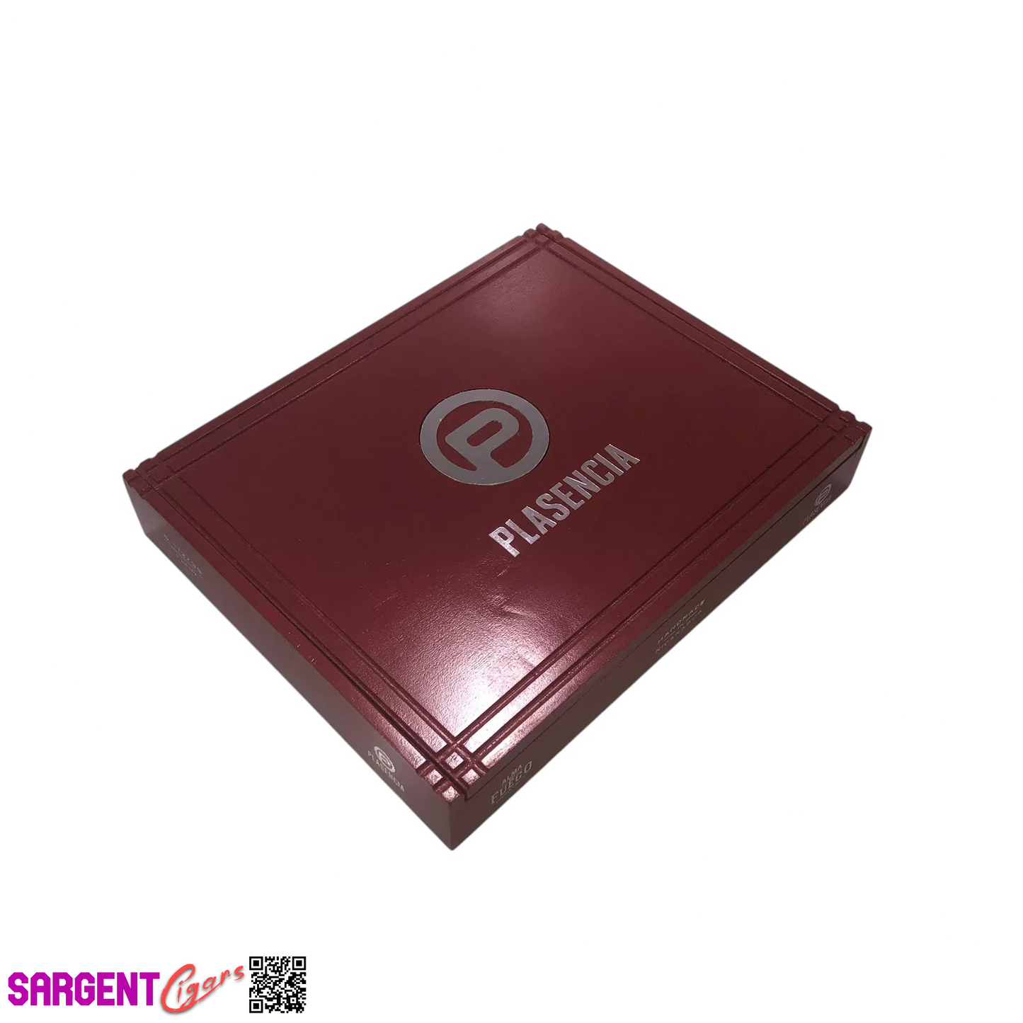 Plasencia Alma Fuego Flama Empty Wooden Cigar Box 10x8.25x1.5