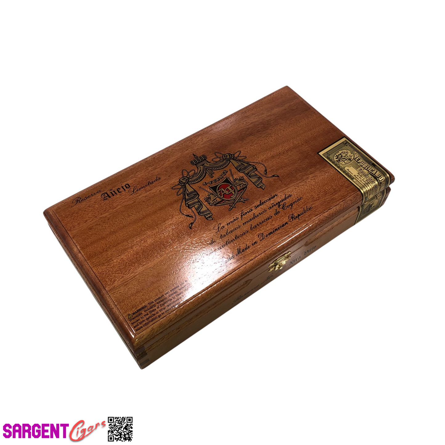 Arturo Fuente Anejo No50 Empty Wooden Cigar Box 11.25x6.25x2.25