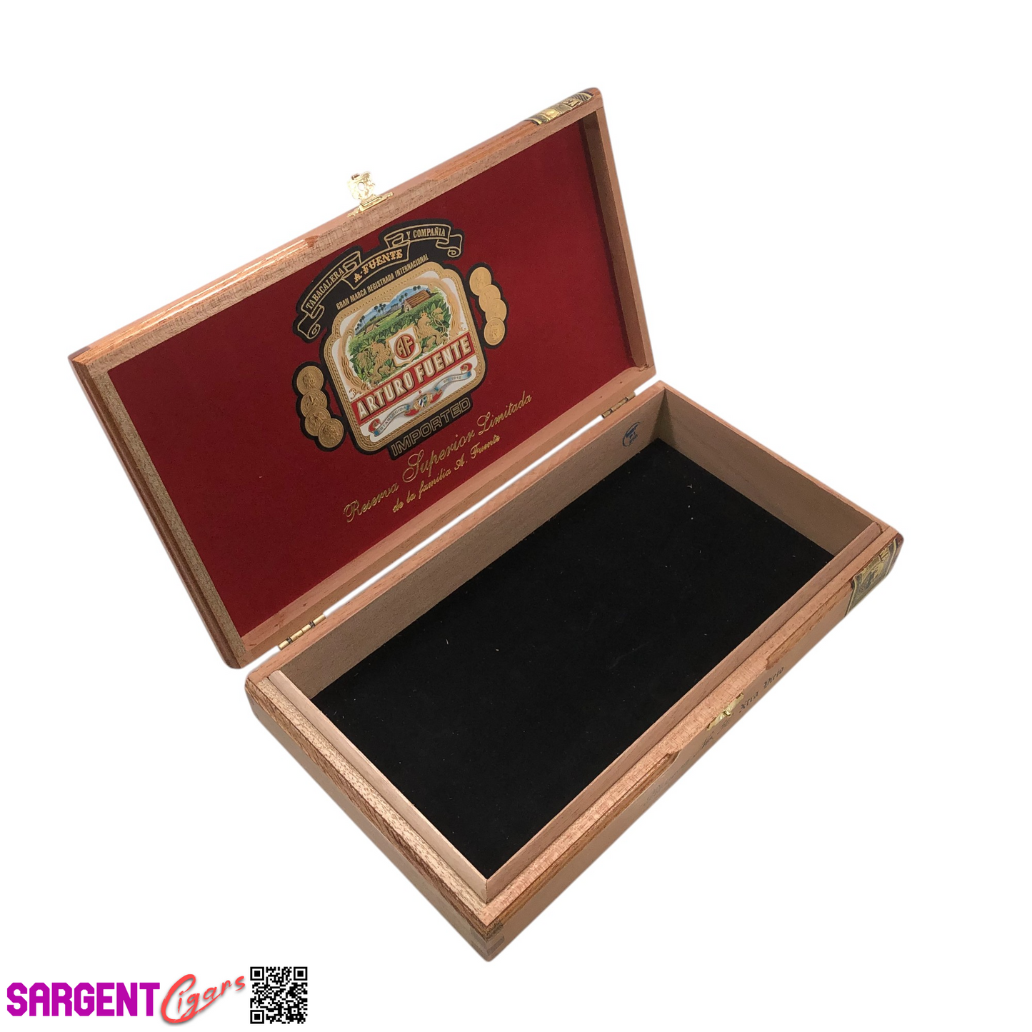 Arturo Fuente Anejo No50 Empty Wooden Cigar Box 11.25x6.25x2.25