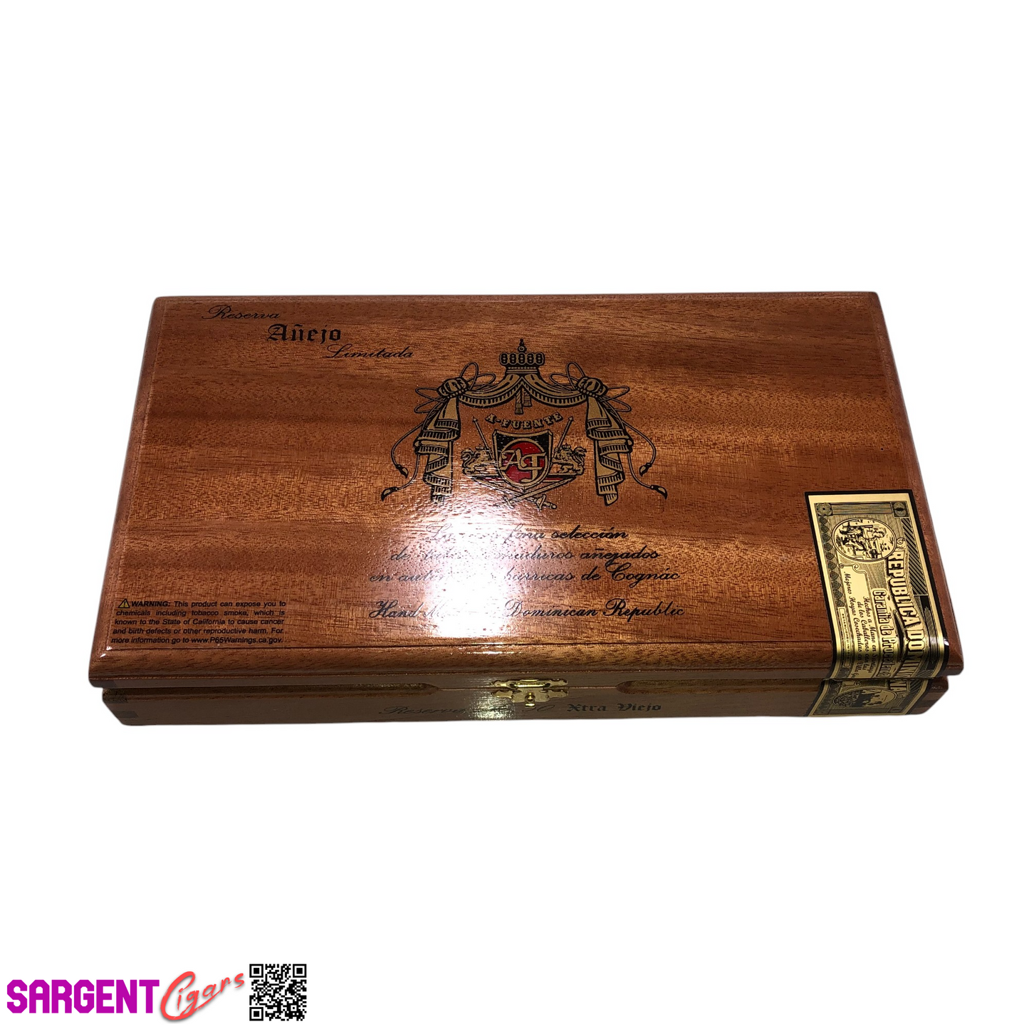 Arturo Fuente Anejo No50 Empty Wooden Cigar Box 11.25x6.25x2.25