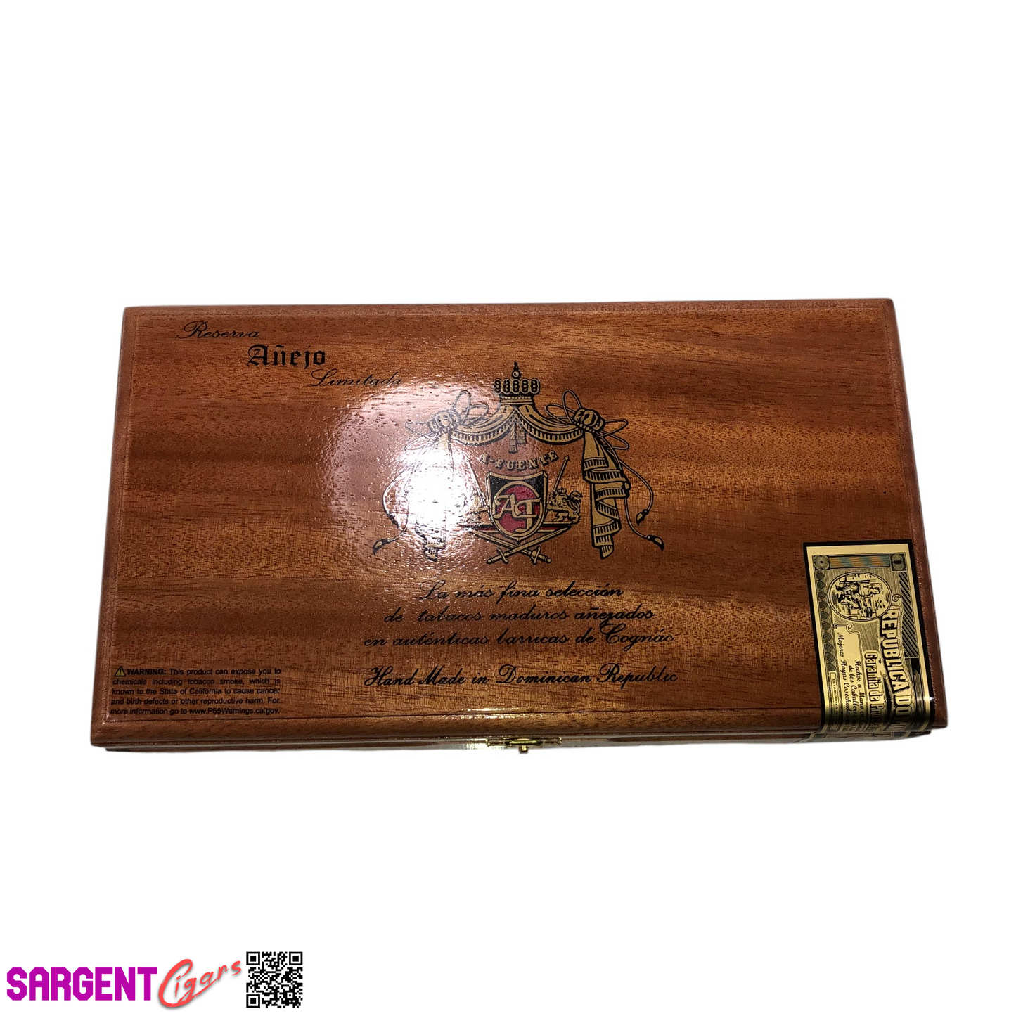 Arturo Fuente Anejo No50 Empty Wooden Cigar Box 11.25x6.25x2.25