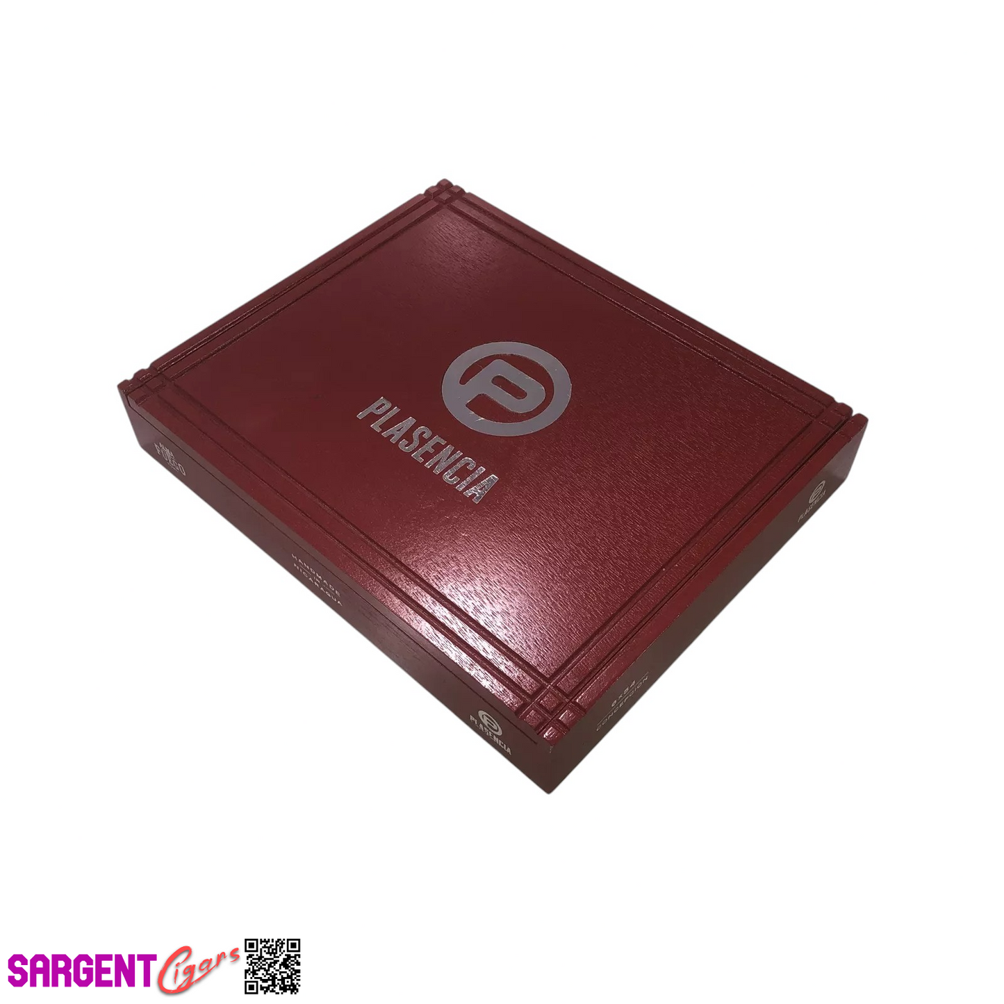 Plasencia Alma Fuego Concepcion Empty Wooden Cigar Box 10x8.25x1.5