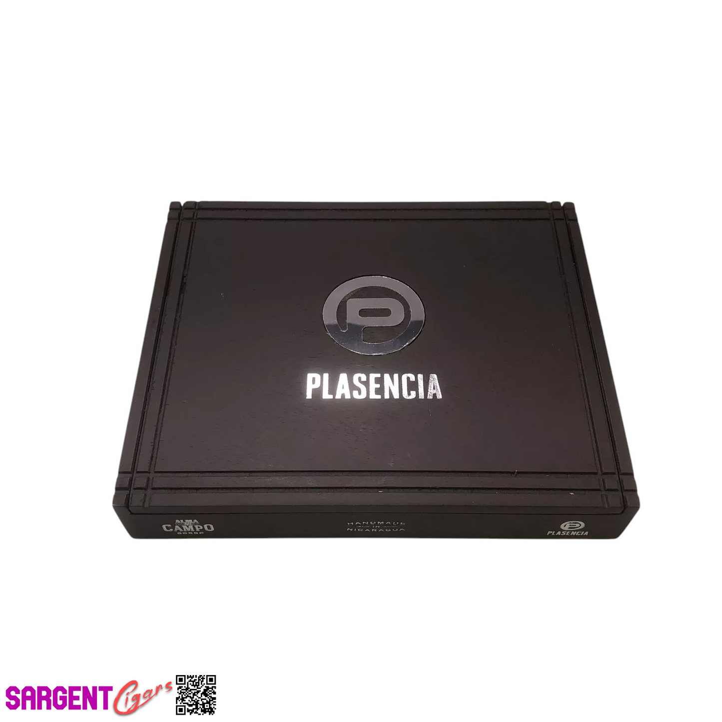 Plasencia Alma Del Campo Madrono Brown Empty Wooden Cigar Box 10x8.25x1.5