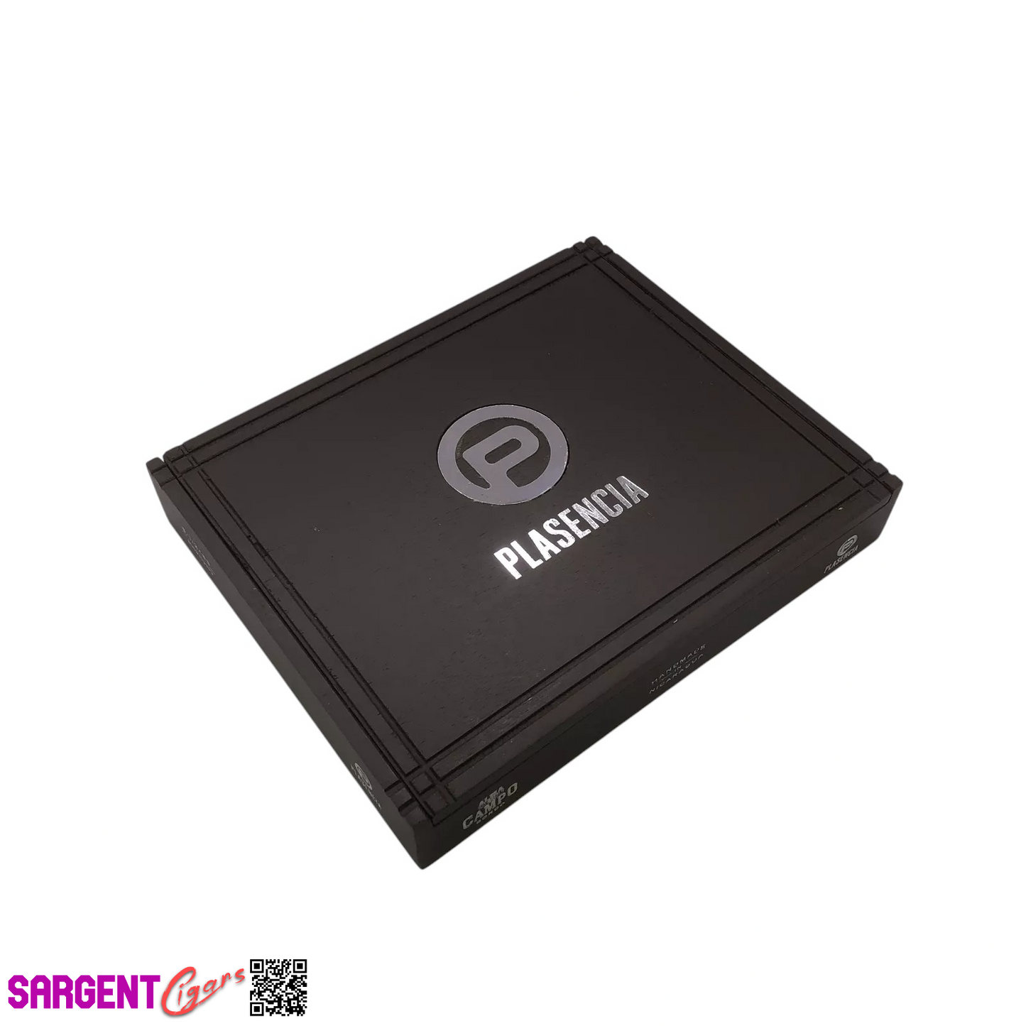 Plasencia Alma Del Campo Madrono Brown Empty Wooden Cigar Box 10x8.25x1.5