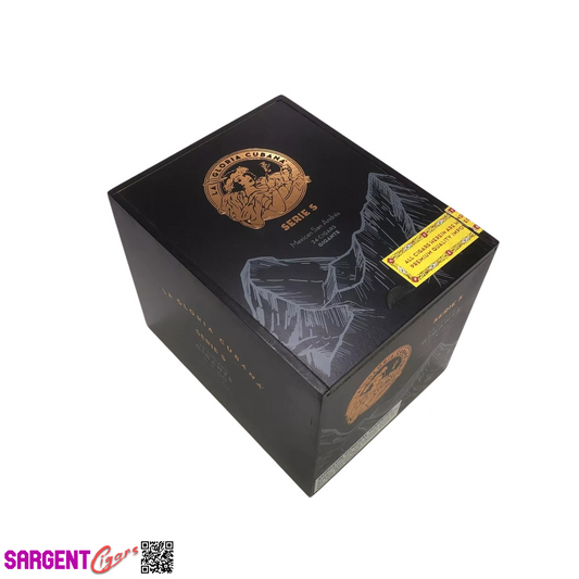La Gloria Serie S Gigante Empty Wooden Cigar Box 5x6.5x5.25