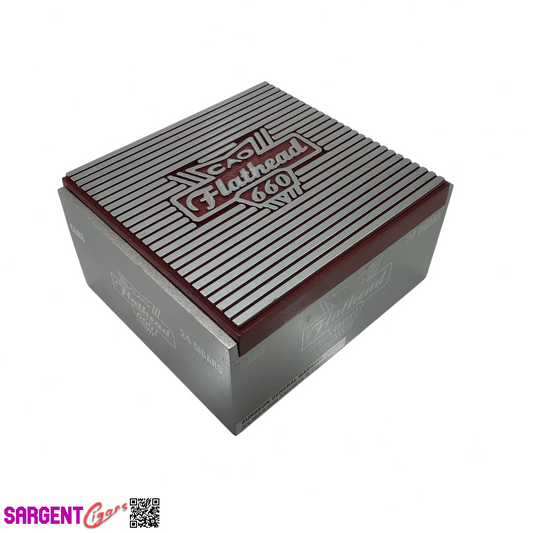 CAO Flathead 660 Empty Wooden Cigar Box 7.75x7x4