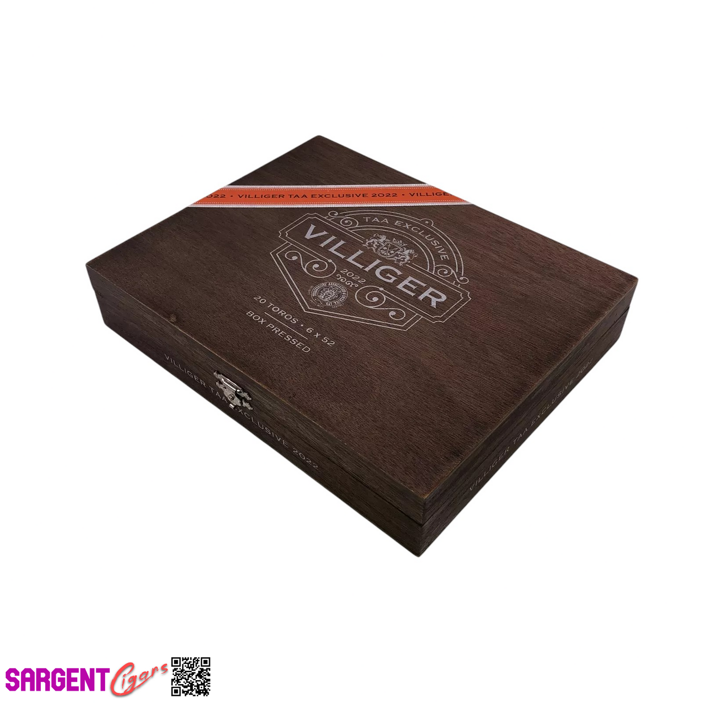 Villiger Exclusivo 2022 Empty Wooden Cigar Box 9x7x2