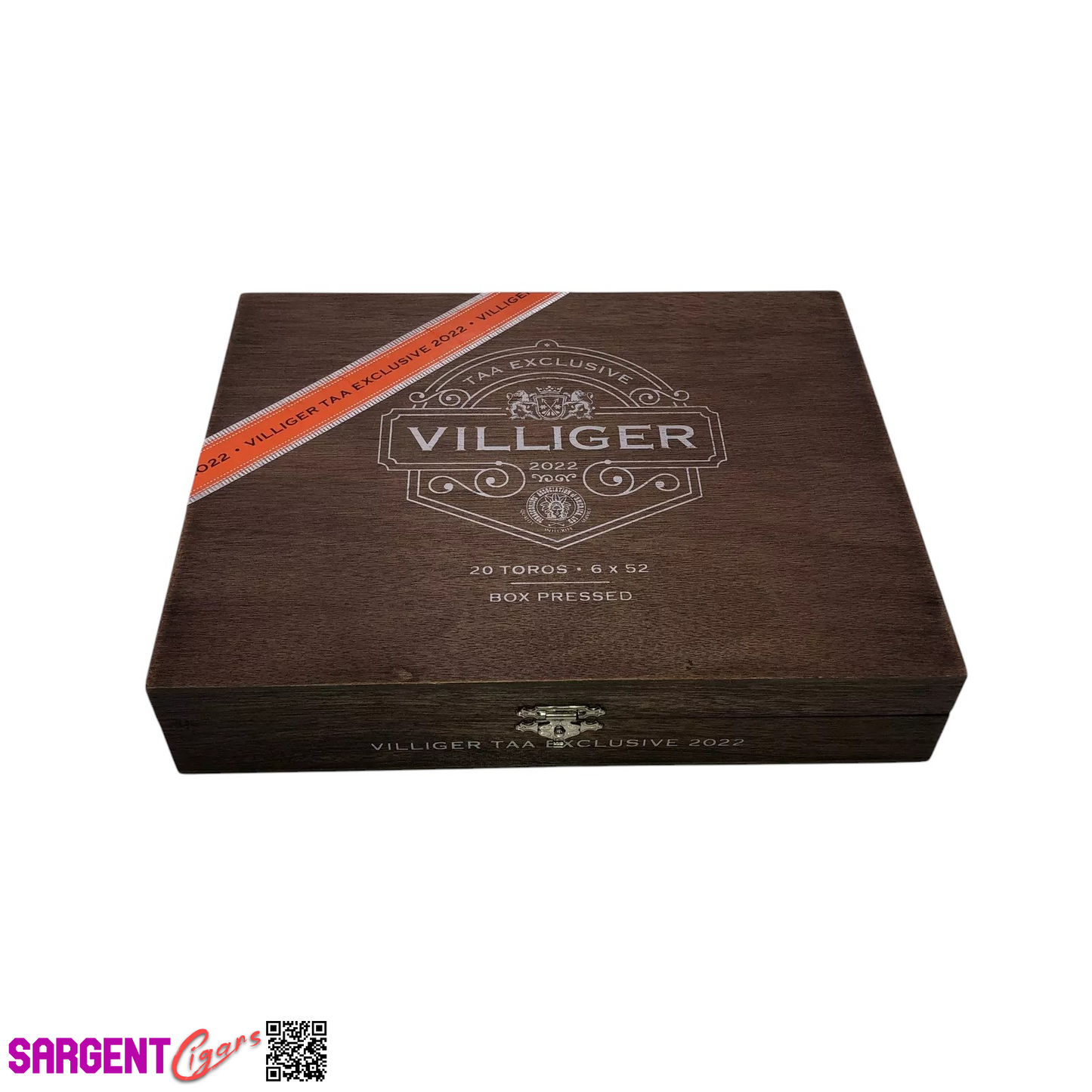 Villiger Exclusivo 2022 Empty Wooden Cigar Box 9x7x2
