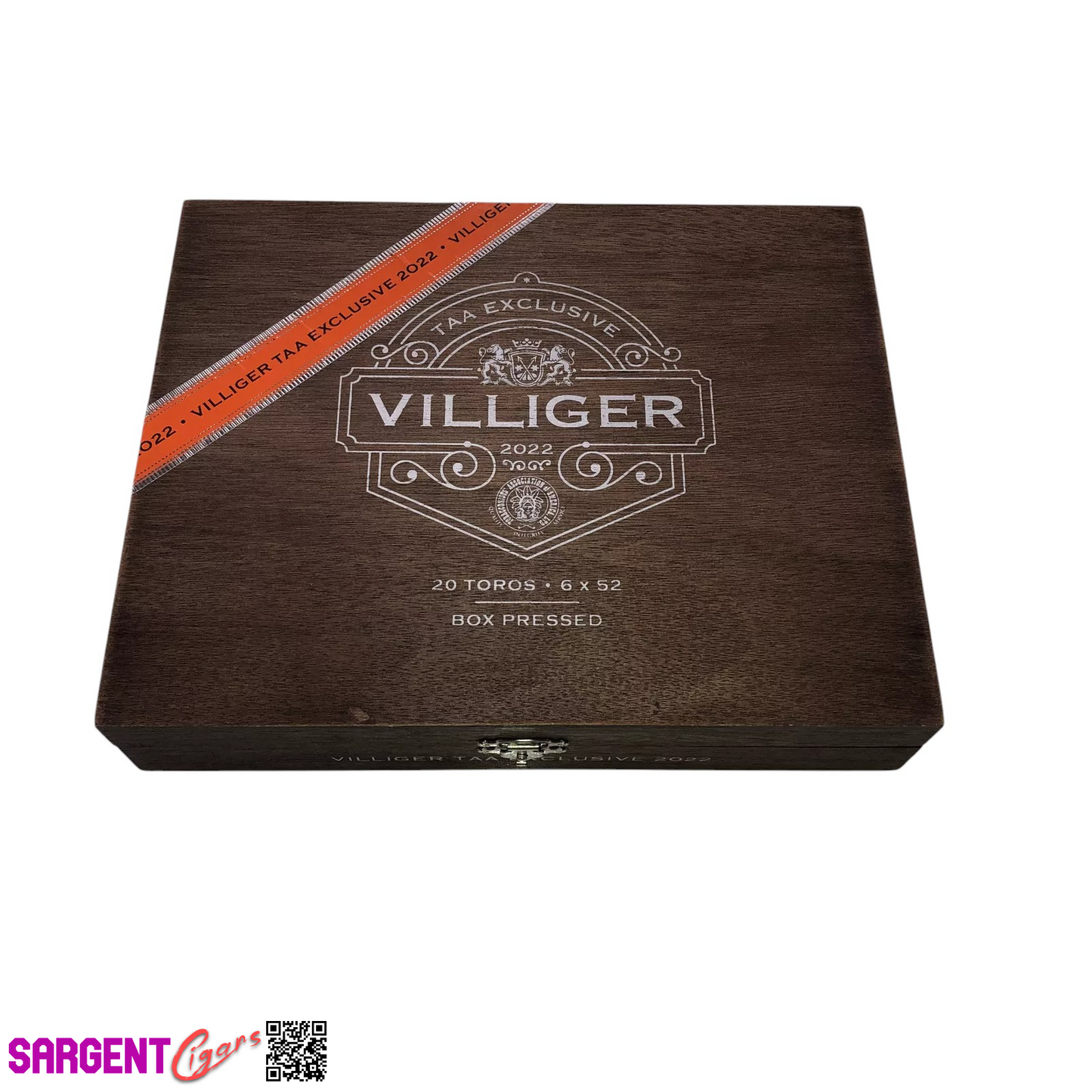 Villiger Exclusivo 2022 Empty Wooden Cigar Box 9x7x2