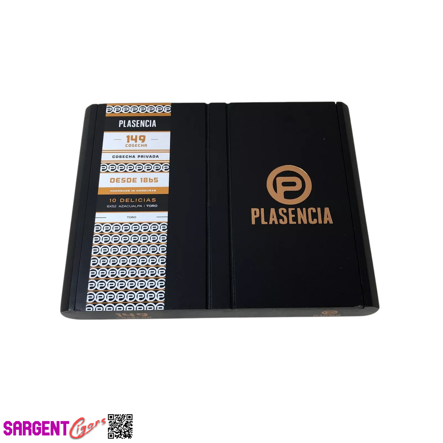 Plasencia 149 Cosecha Toro Empty Wooden Cigar Box 9.5x7.25x1.25