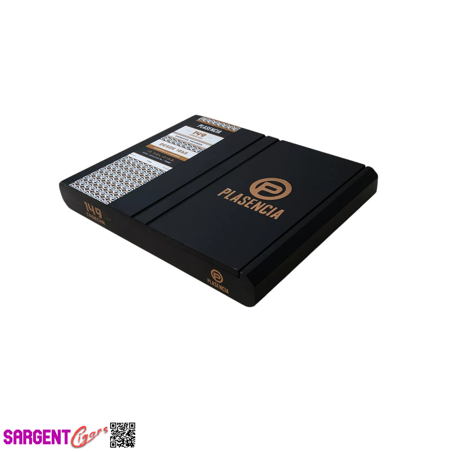 Plasencia 149 Cosecha Toro Empty Wooden Cigar Box 9.5x7.25x1.25