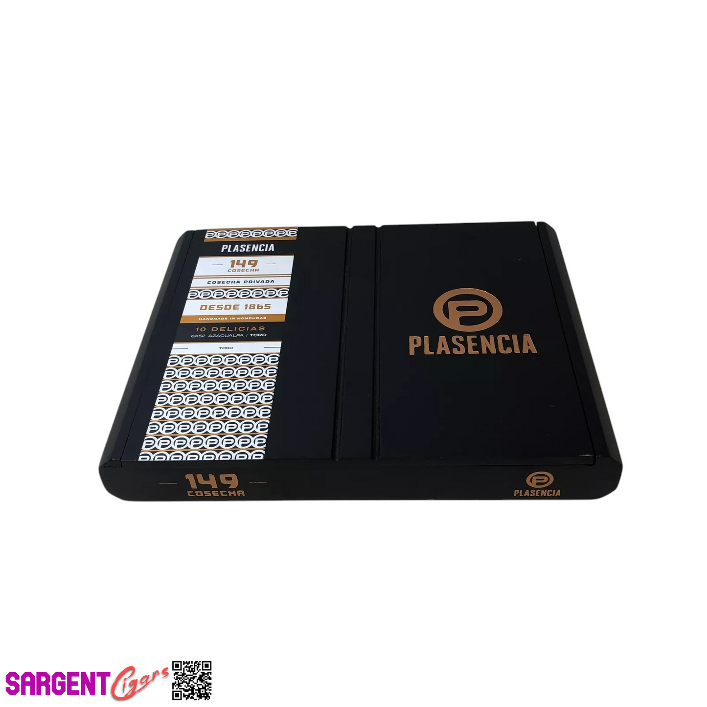 Plasencia 149 Cosecha Toro Empty Wooden Cigar Box 9.5x7.25x1.25