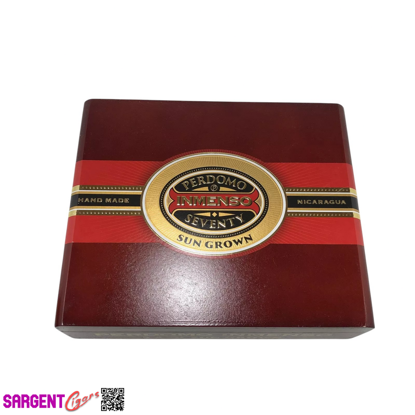 Perdomo Inmenso 7x70 Sungrown Empty Wooden Cigar Box 9.75x8x2.75