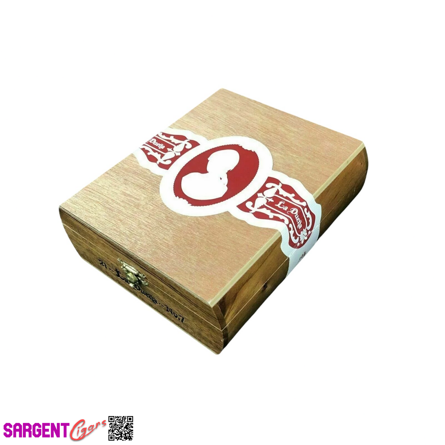 My Father Cigars La Duena No7 Empty Wooden Cigar Box 6x7x2.5