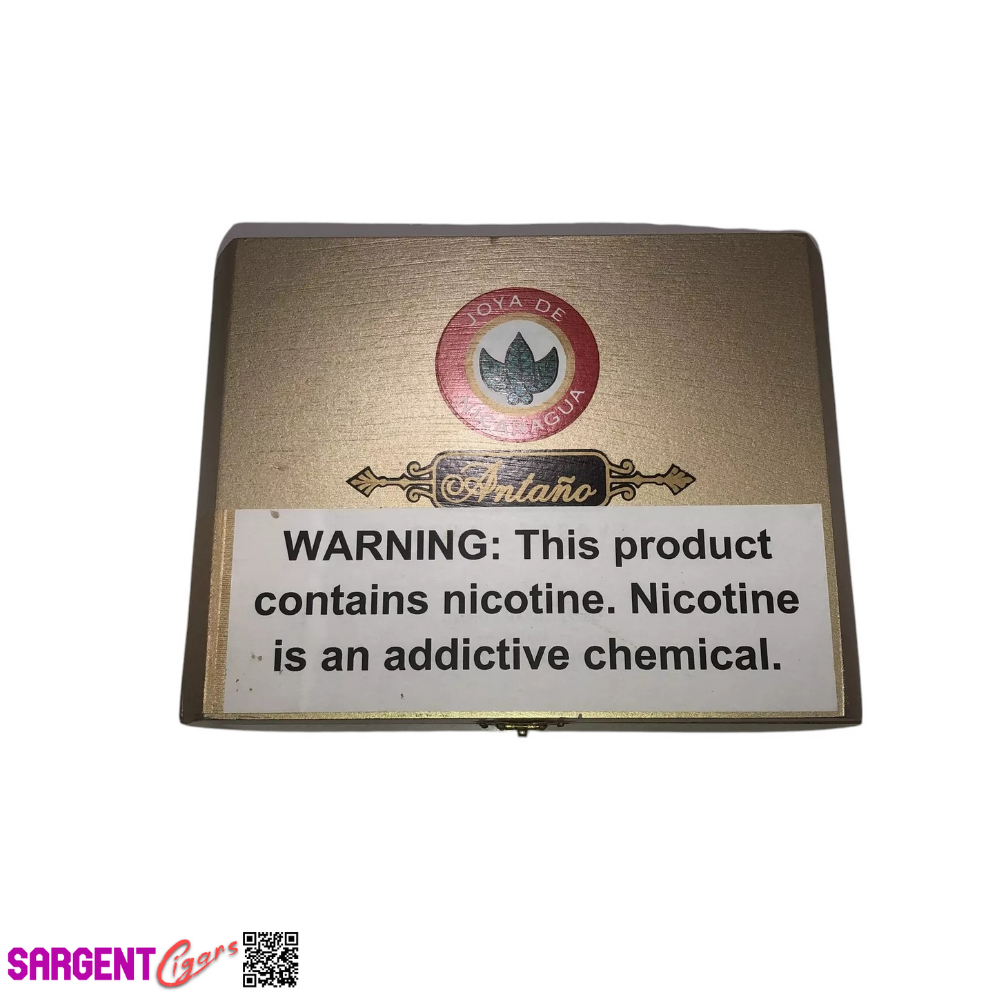 Joya De Nicaragua Antano Gran Consul Empty Wooden Cigar Box 7.75x5.5x3