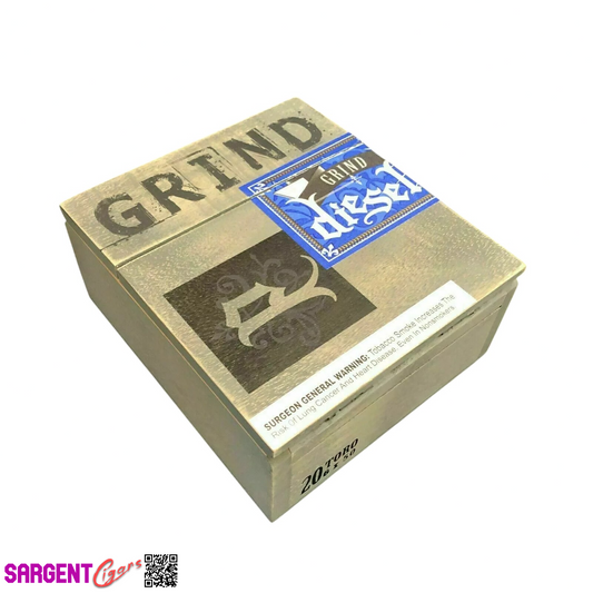 Diesel Grind Toro Empty Wooden Cigar Box 6x7x3