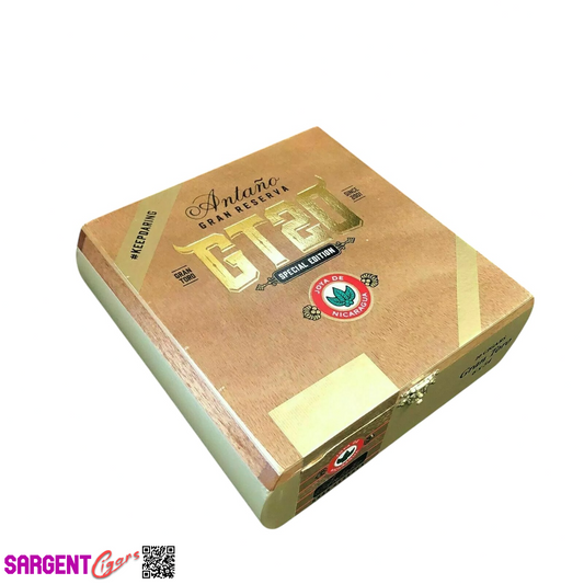Joya De Nicaragua Antano GT20 Gran Toro Empty Wooden Cigar Box 7x7x2