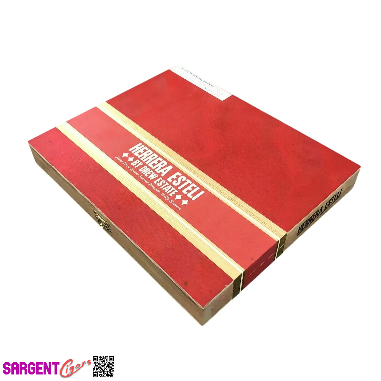 Herrera Esteli Lancero Empty Wooden Cigar Box 10x8x1