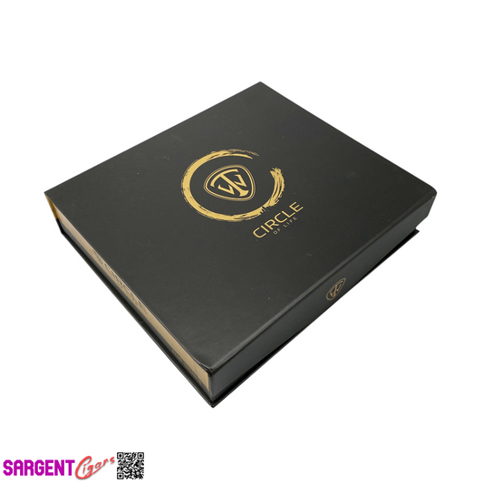 West Tampa Circle of Life Gigante Empty Cigar Box 9.75x8.5x2