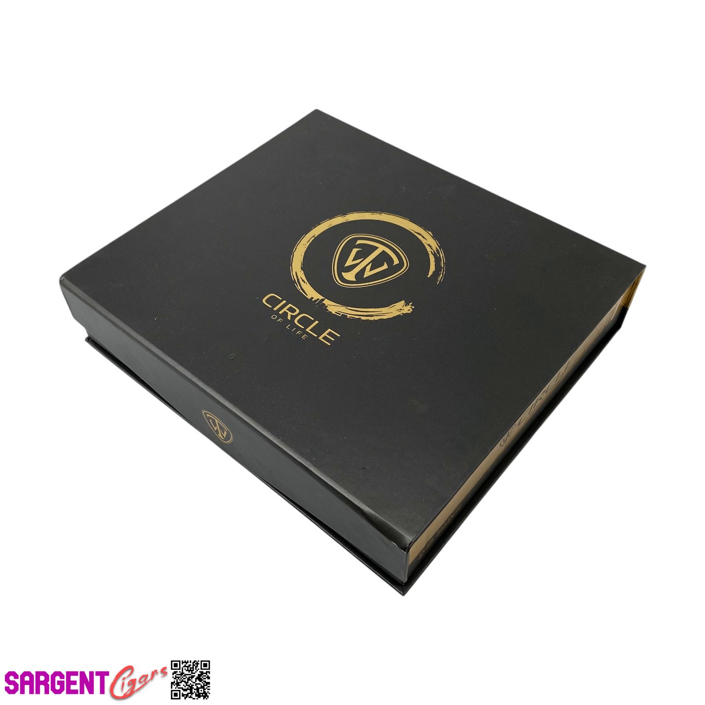 West Tampa Circle of Life Gigante Empty Cigar Box 9.75x8.5x2