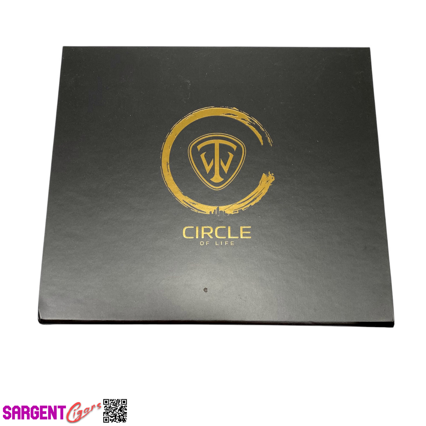 West Tampa Circle of Life Gigante Empty Cigar Box 9.75x8.5x2