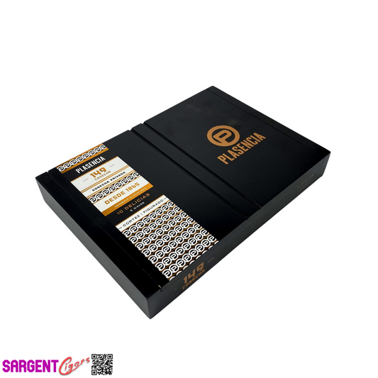 Plasencia 149 Cosecha Figurado Empty Wooden Cigar Box 10x7.25x1.5