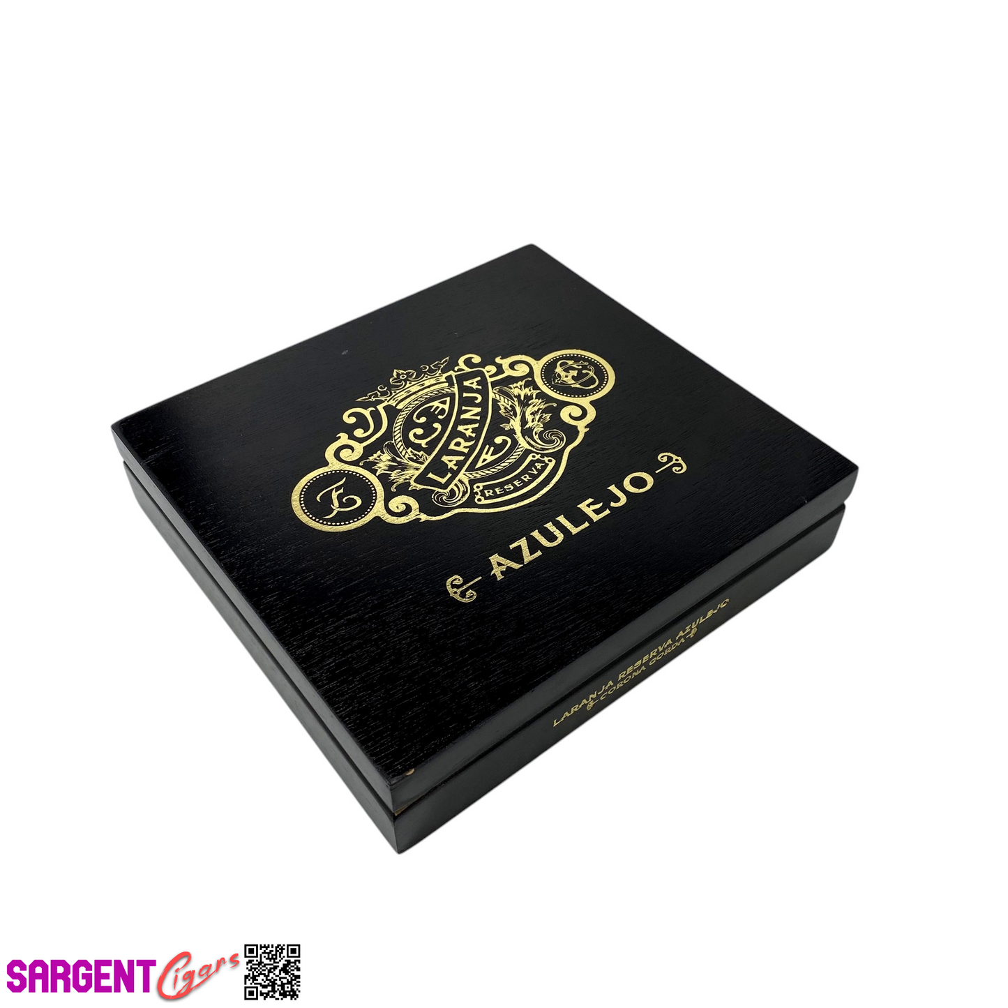 Espinosa Laranja Azulejo Corona Gorda Empty Wooden Cigar Box 7.5x7x1.5