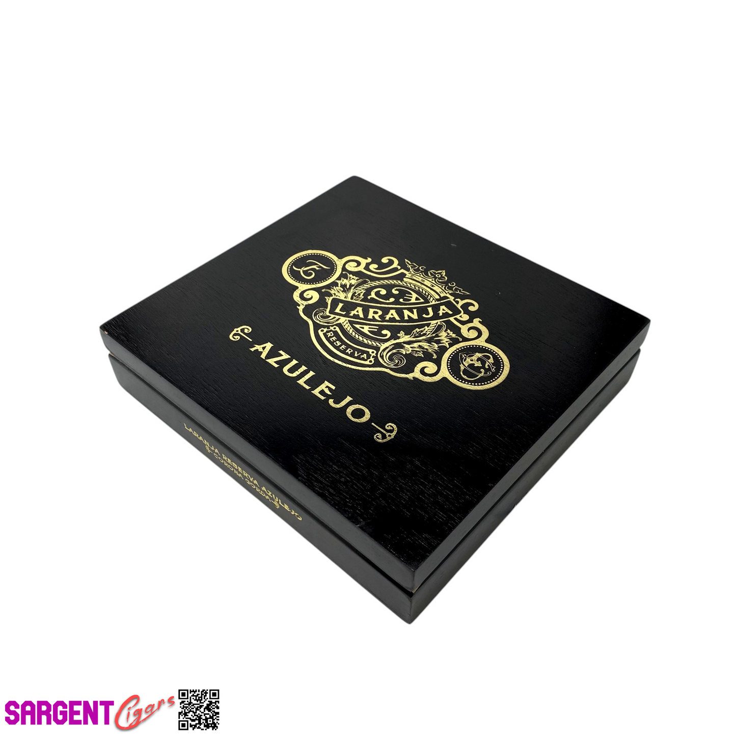 Espinosa Laranja Azulejo Corona Gorda Empty Wooden Cigar Box 7.5x7x1.5