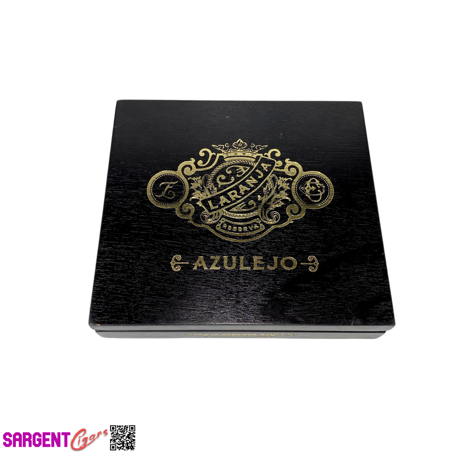 Espinosa Laranja Azulejo Corona Gorda Empty Wooden Cigar Box 7.5x7x1.5