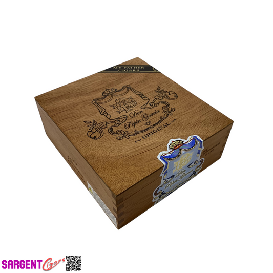 Don Pepin Garcia Original Generosos Empty Wooden Cigar Box 6.25x7x2.5