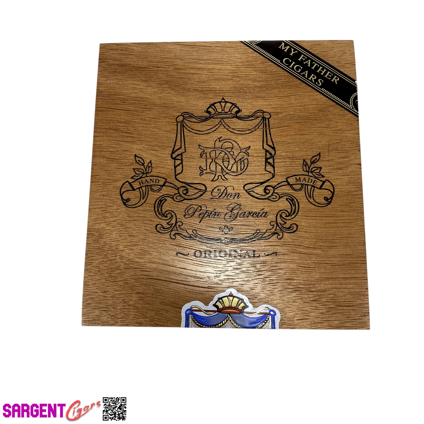 Don Pepin Garcia Original Generosos Empty Wooden Cigar Box 6.25x7x2.5