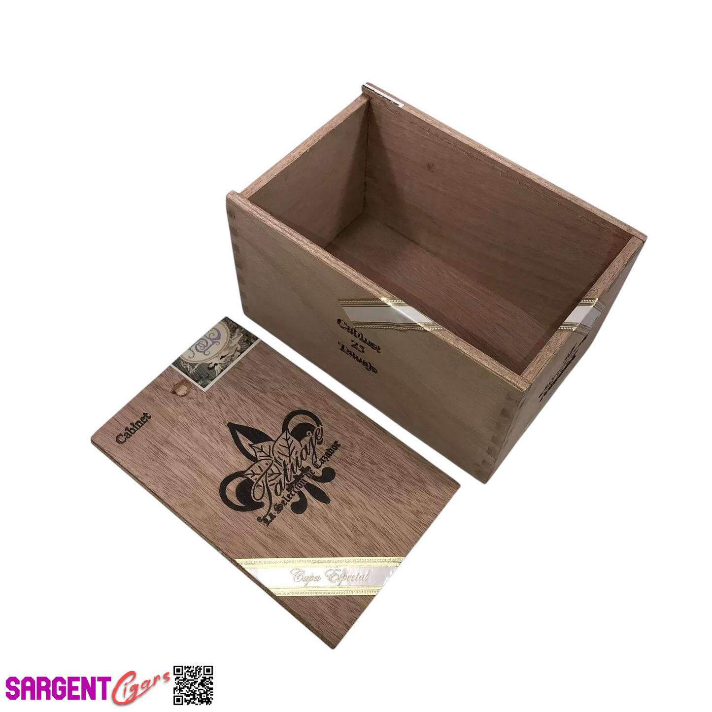 Tatuaje Cojonu 2012 Empty Wooden Cigar Box 4.75x7.25x4