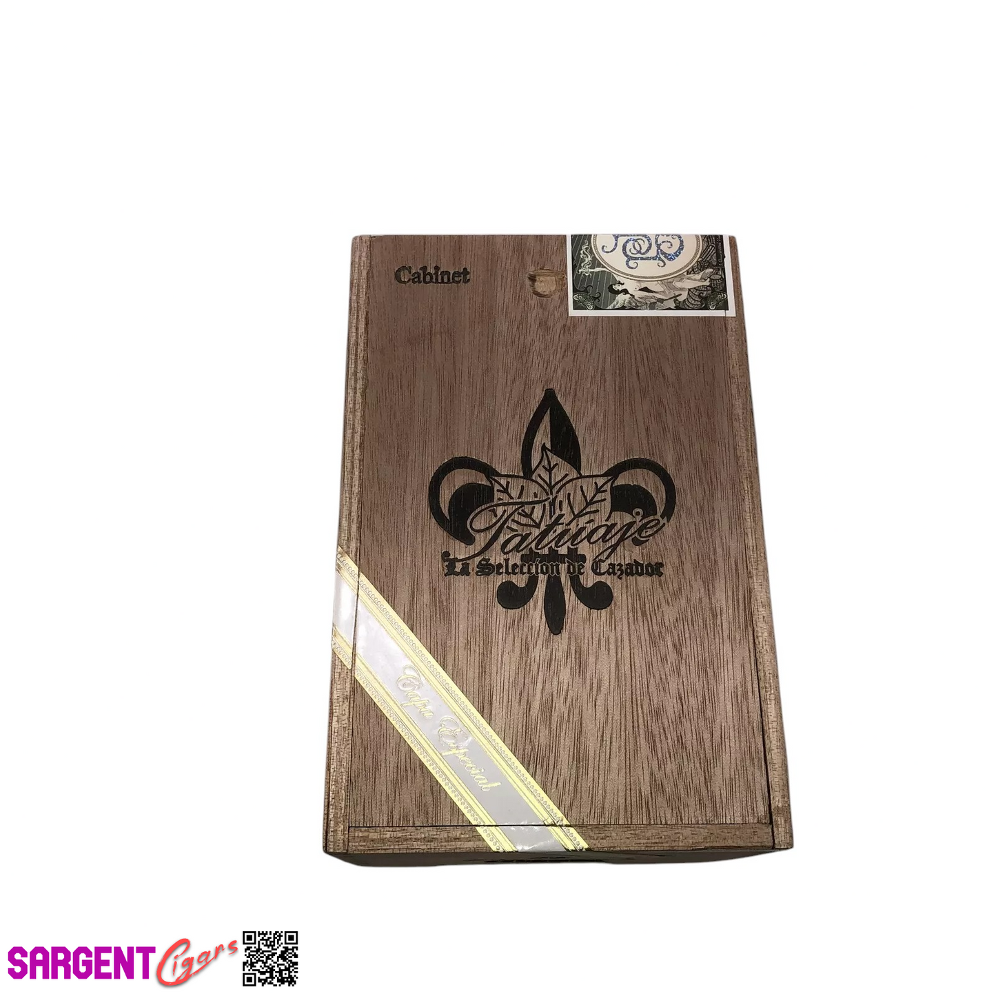 Tatuaje Cojonu 2012 Empty Wooden Cigar Box 4.75x7.25x4