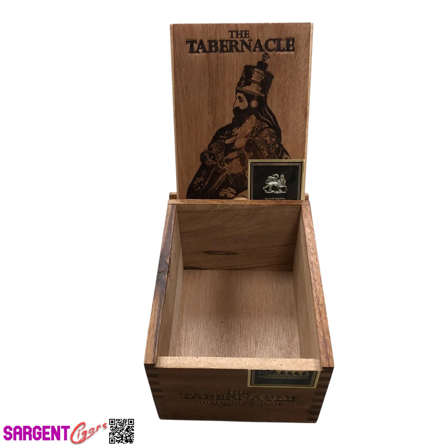 Tabernacle Toro Empty Wooden Cigar Box 5.5x7x4