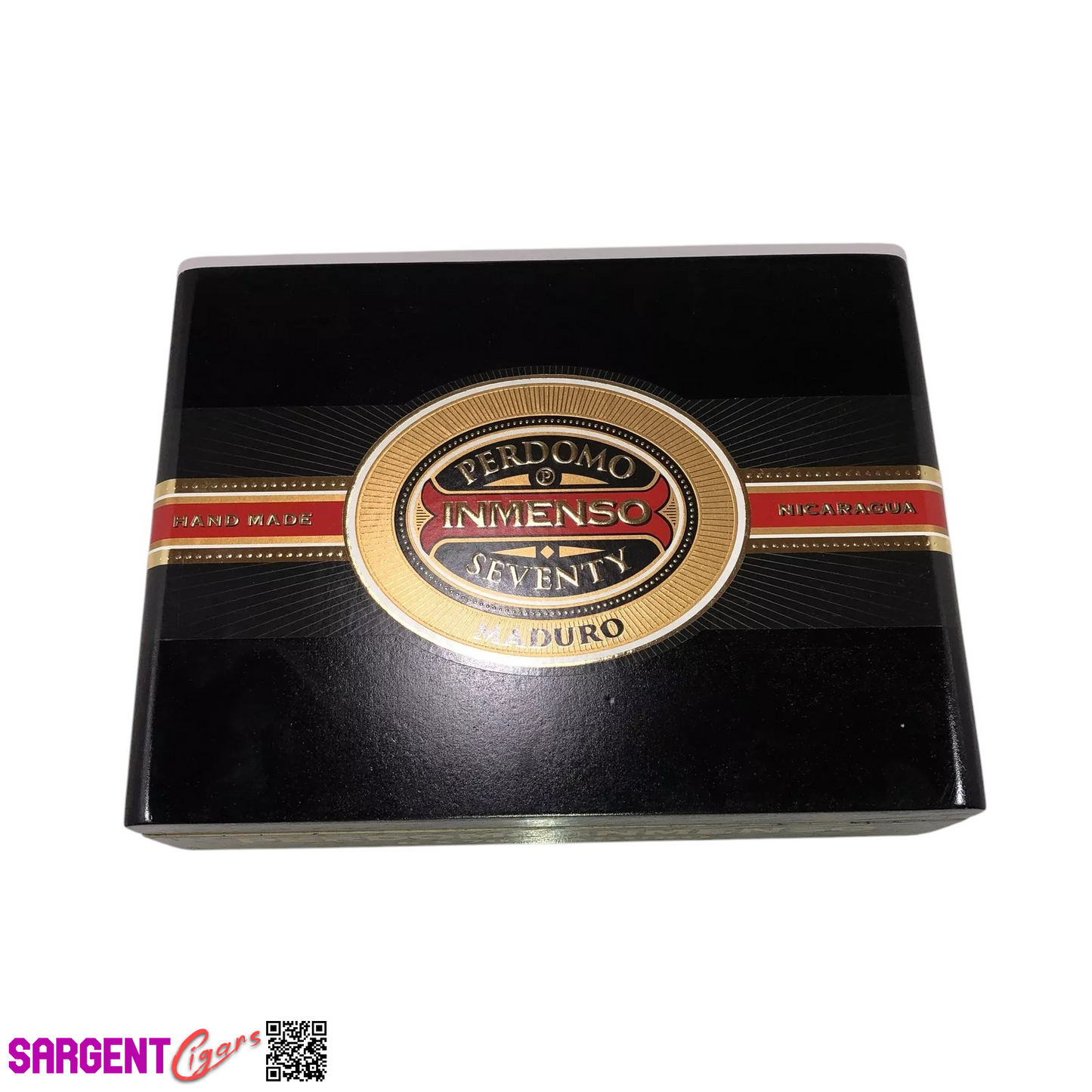Perdomo Inmenso 6x70 Maduro Empty Wooden Cigar Box 9.75x7x2.75