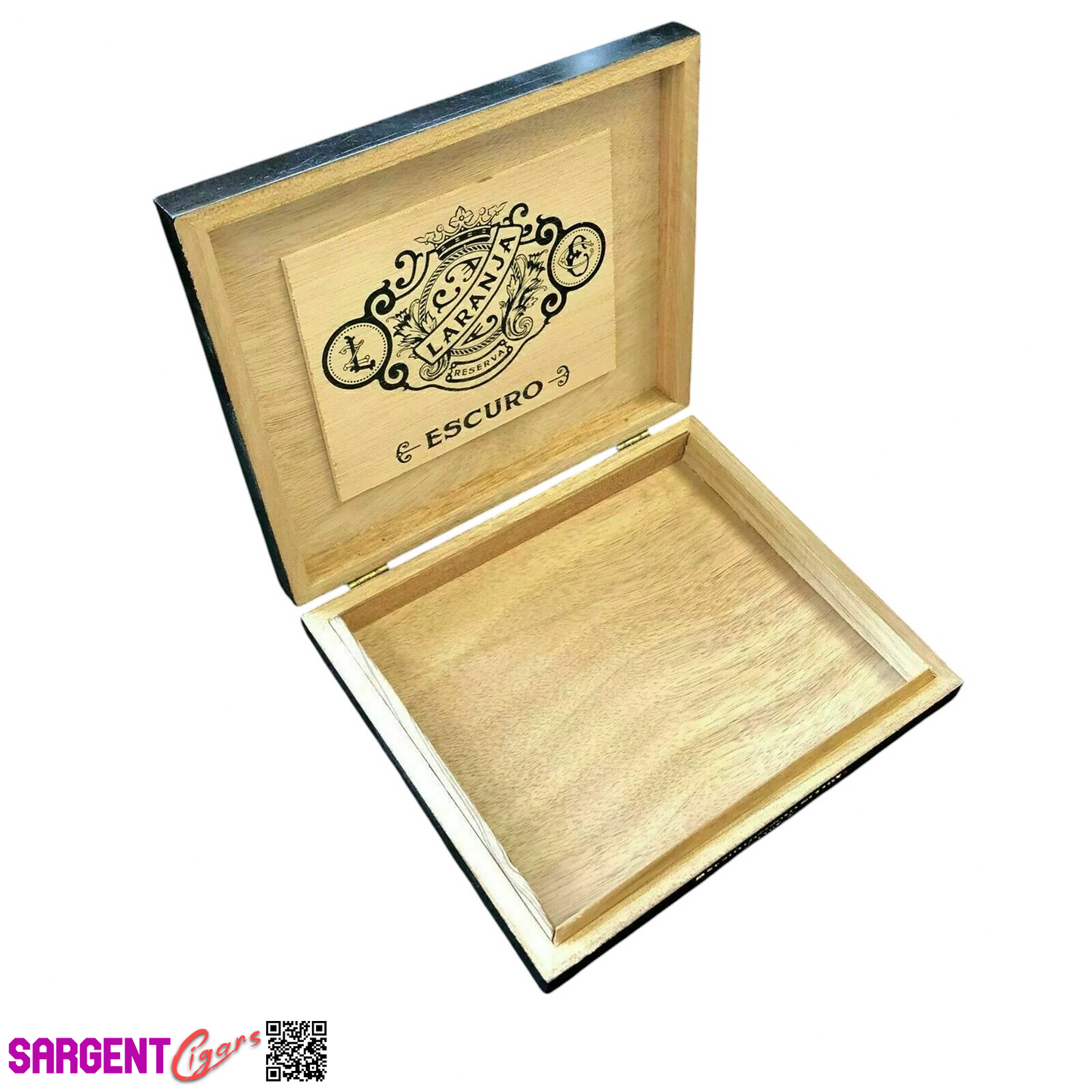 Espinosa Laranja Escuro Robusto Extra Empty Wooden Cigar Box 9x7x1.25