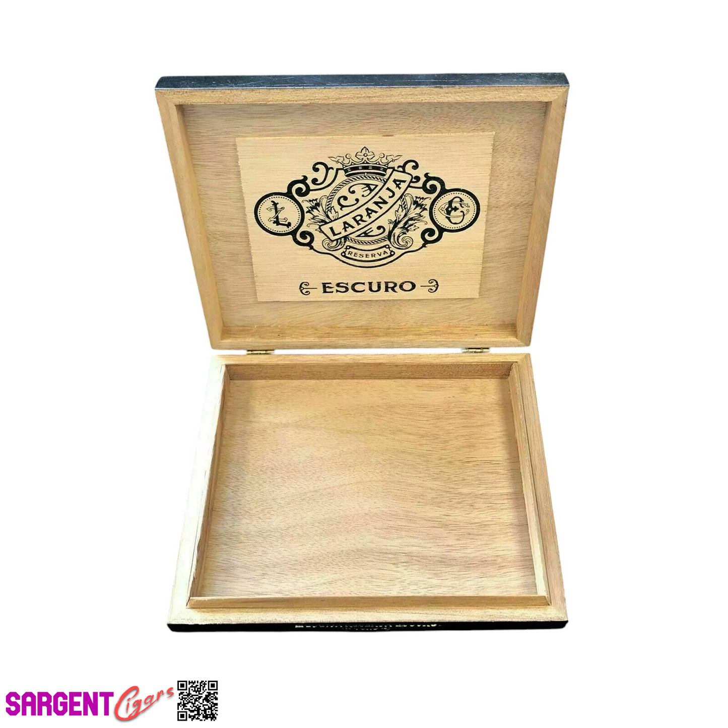 Espinosa Laranja Escuro Robusto Extra Empty Wooden Cigar Box 9x7x1.25