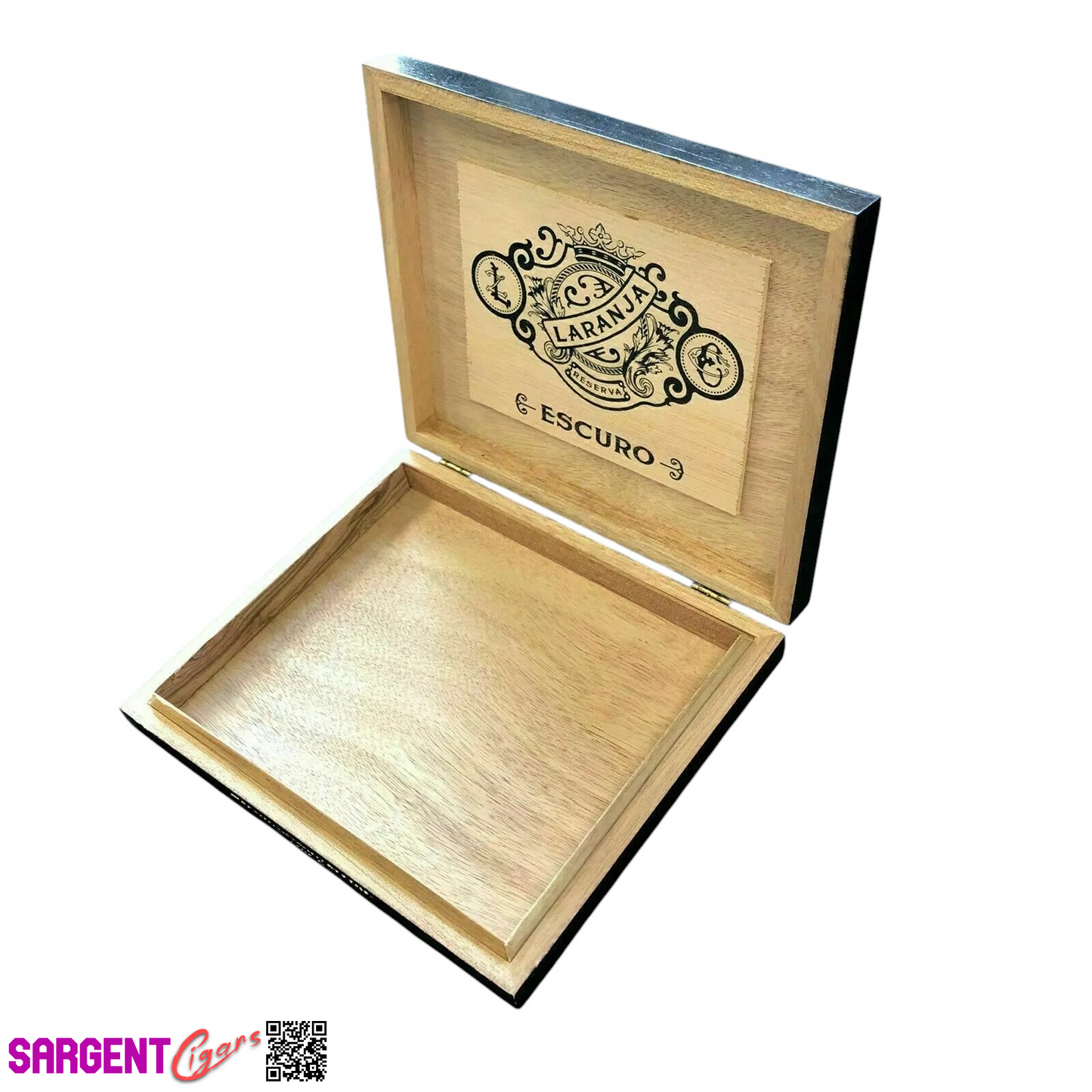 Espinosa Laranja Escuro Robusto Extra Empty Wooden Cigar Box 9x7x1.25