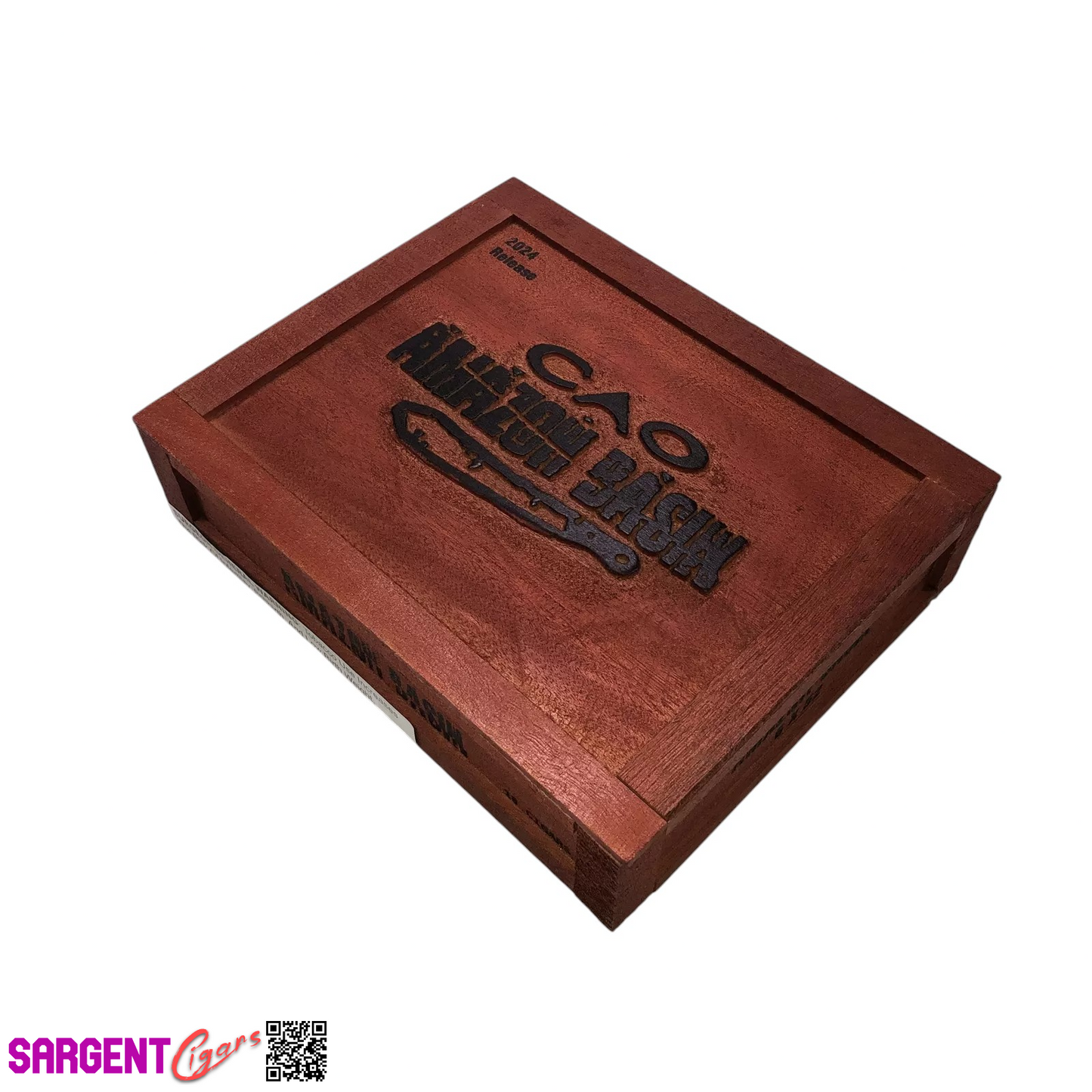 Cao Amazon Basin Empty Wooden Cigar Box 8.75x7x2.25