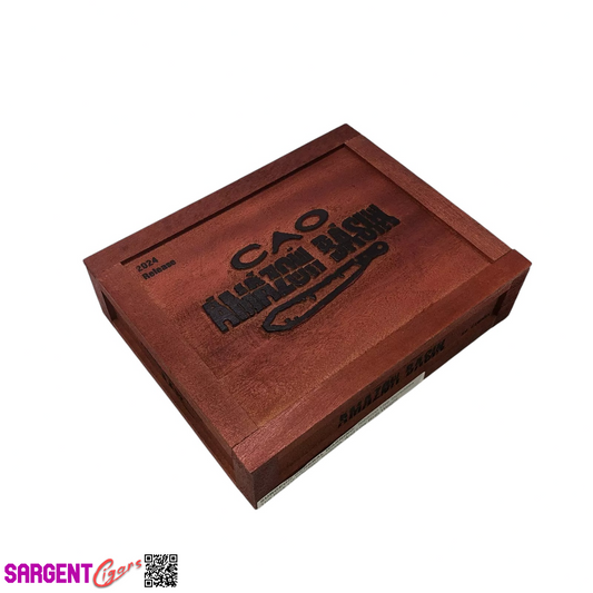 Cao Amazon Basin Empty Wooden Cigar Box 8.75x7x2.25
