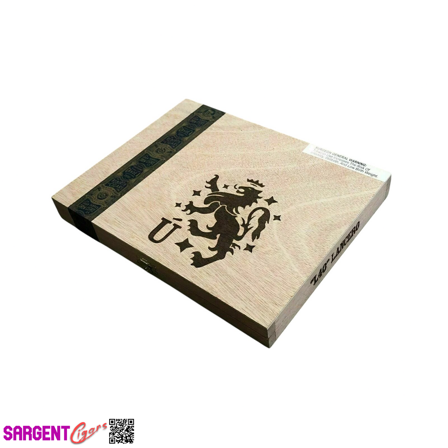 Liga Privada Unico L40 Lancero Empty Wooden Cigar Box 10.25x8.25x1.25