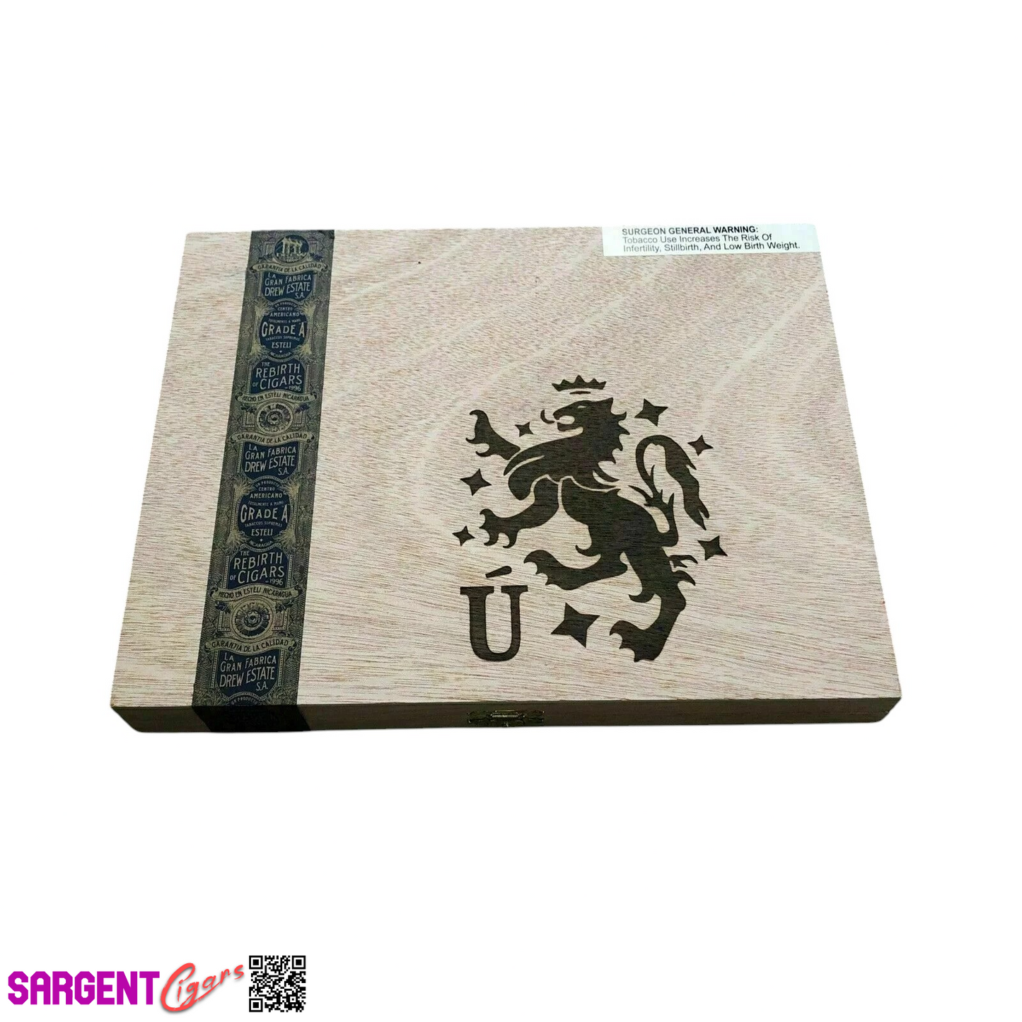 Liga Privada Unico L40 Lancero Empty Wooden Cigar Box 10.25x8.25x1.25