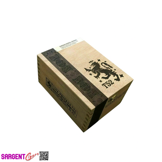 Liga Privada T52 Corona Viva Empty Wooden Cigar Box 5.5x7.5x4
